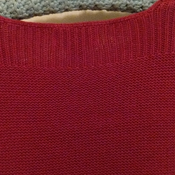 JM Collection med cotton short sleeve sweater - Picture 6 of 7